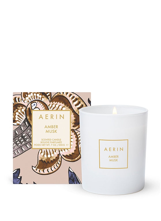Aerin Amber Musk Scented Candle, 200g