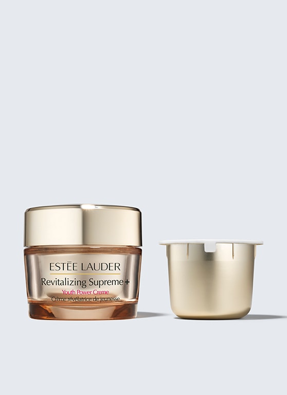 EstÃ©e Lauder Revitalizing Supreme+ Creme Moisturizer Skincare Refill Set Firm + Lift + Glow, Size: 2x50ml