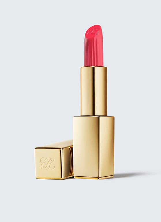 Estée Lauder Pure Color Creme Lipstick in Defiant Coral, 3.5g
