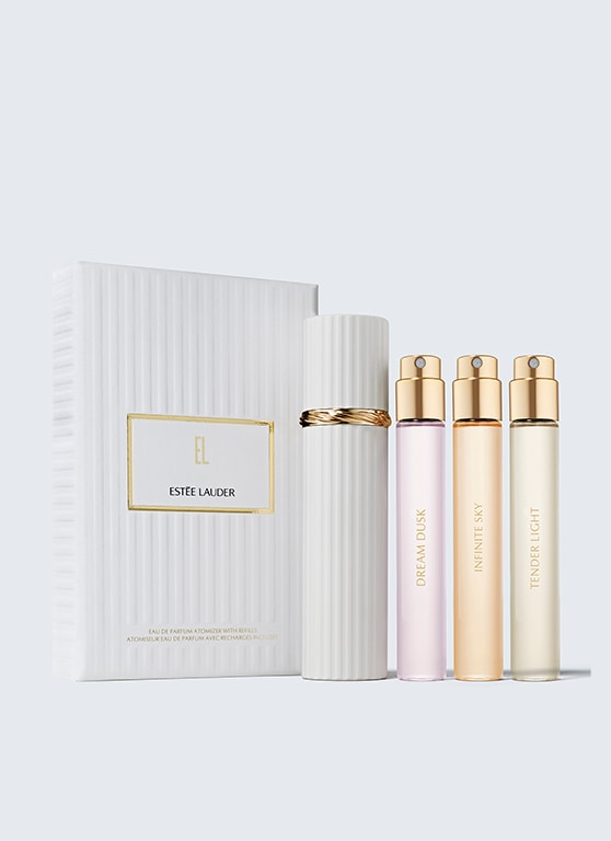 EstÃ©e Lauder Luxury Collection Atomizer Case with Refills 3 Travel Size Eau de Parfum Sprays, Size: 3x10ml