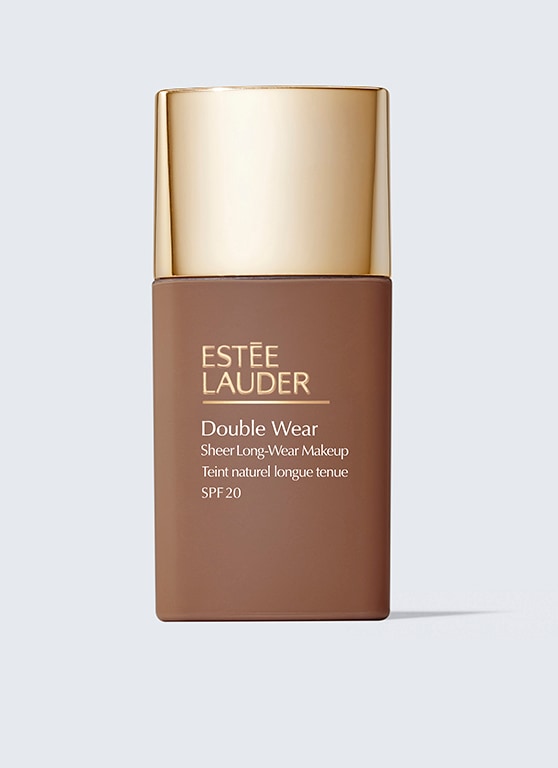 Estée Lauder Double Wear Sheer Matte 12 Hour Long-Wear Makeup SPF20 - 12 hour wear, Vitamin E, Hyaluronic Acid 7N1 Deep Amber Nude, Size: 30ml