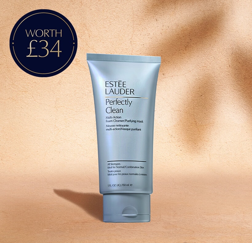 Add a full-size Perfectly Clean Multi-Action Foam Cleanser/Purifying Mask worth £34, when you spend £100