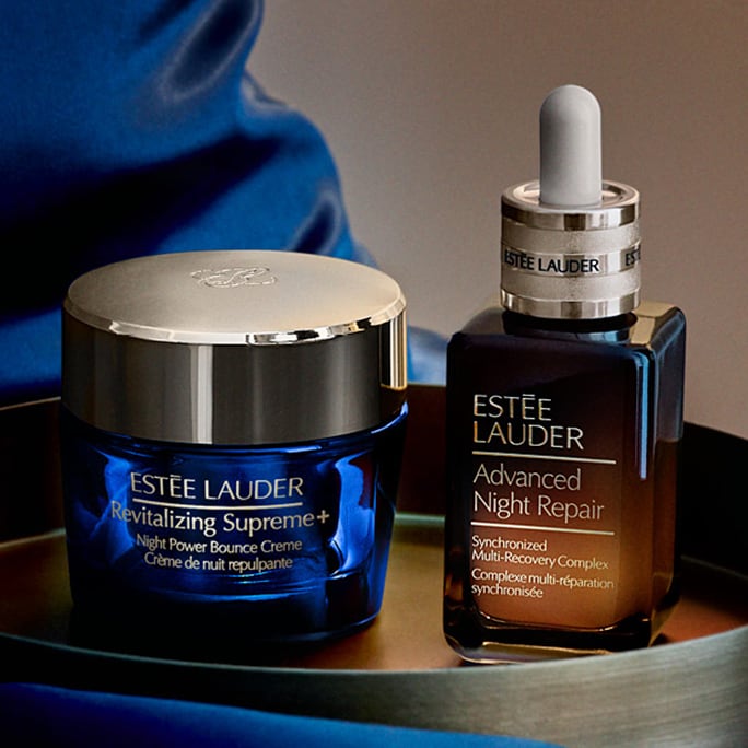 Revitalizing Supreme+ Night Bounce Creme and Advanced Night Repair Serum