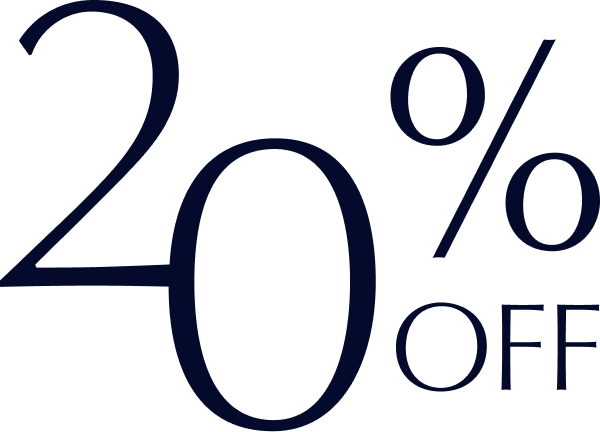20%OFF (ALMOST) EVERYTHING