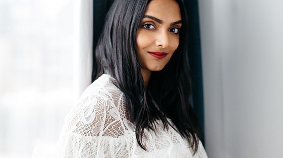 Beauty vlogger Deepica Mutyala showcases stripped-back, polished look