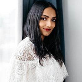 Beauty vlogger Deepica Mutyala showcases stripped-back, polished look
