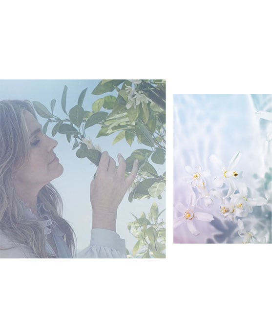 Aerin Lauder enjoying the outside