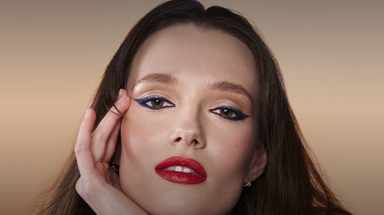 colour contrast makeup trend