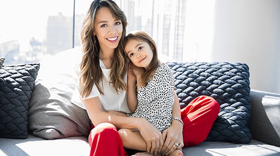 Mum Angela Sutherland with daughter Elodie
