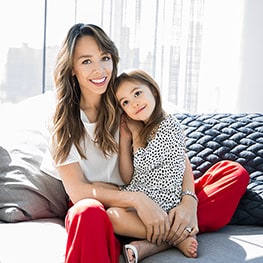 Mum Angela Sutherland with daughter Elodie